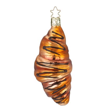 Christbaumschmuk Glasfigur Schokocrossant