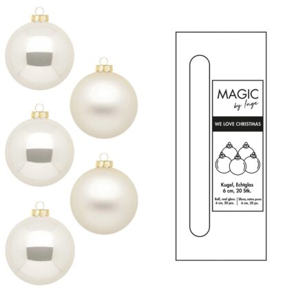 Weihnachtsbaumkugeln aus Glas