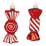 Christbaumschmuck Bonbon rot
