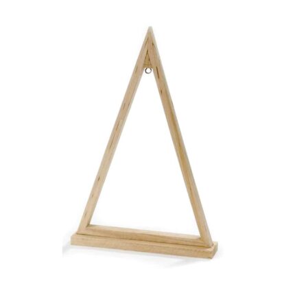 Holzkunst Holzrahmen Dreieck