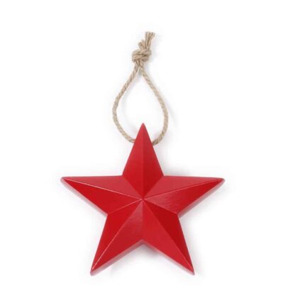 Christbaumschmuck roter Stern