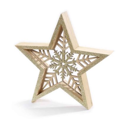 Goldener Stern, Weihnachtsschmuck