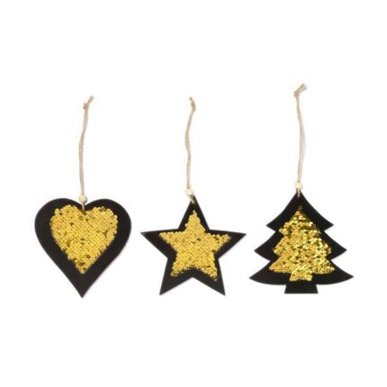 christbaumschmuck gold schwarz