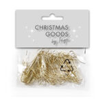 goldene Aufhänger für Tannenbaum