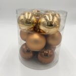 Weihnachtskugeln - Toffee