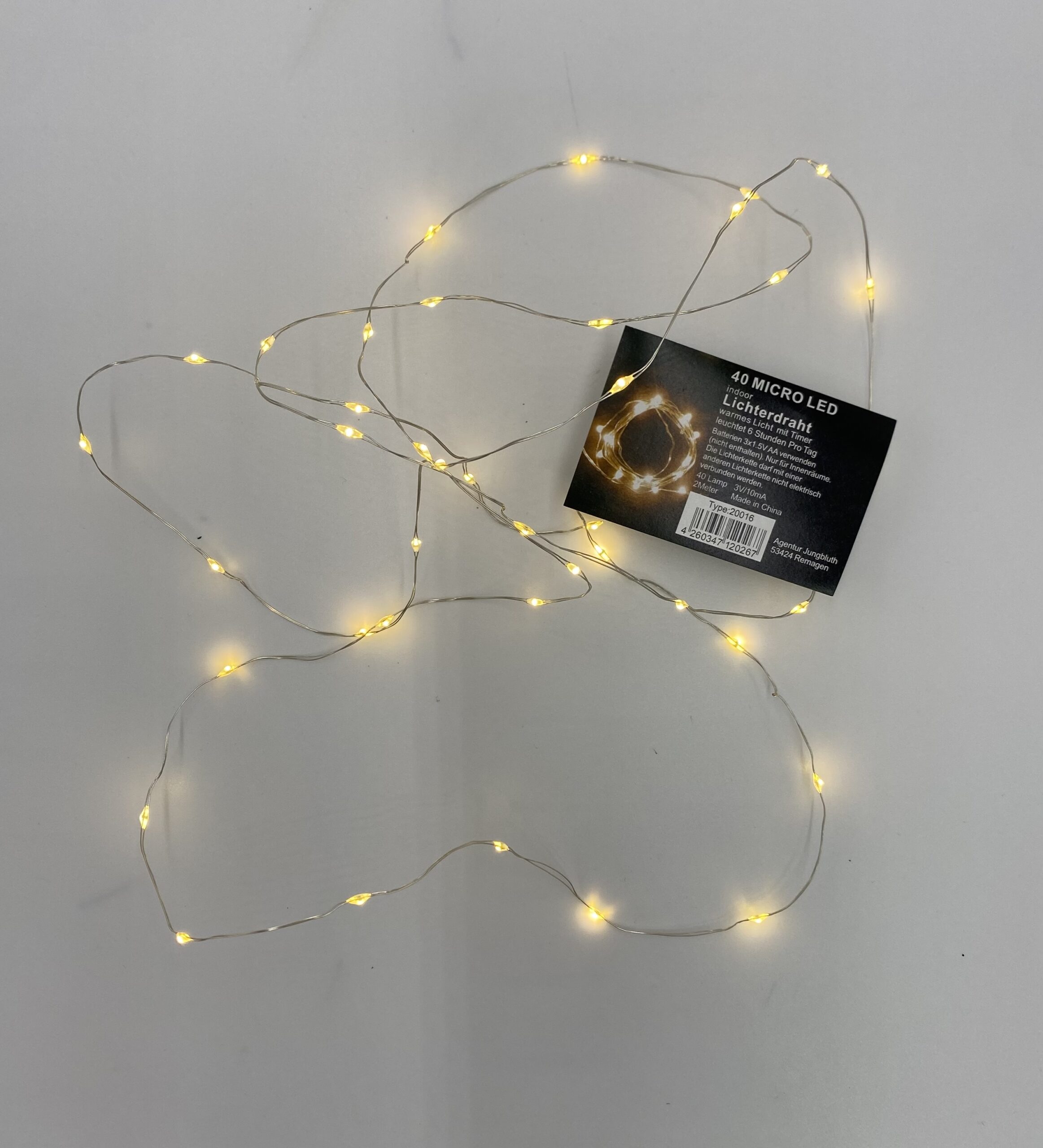 Lichterdraht 40 Micro LED Lichterdraht (40Micro LED) – Bild 1