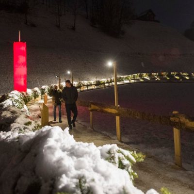 Adventskranz Mosnang Urs Bucher Tagblatt